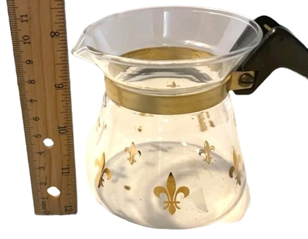 Vintage Pyrex single serve tea pot EUC